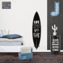 Vinilos de frases when you surf