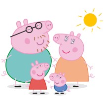 Vinilos decorativos peppa pig