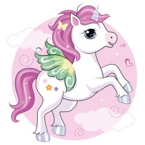 Vinilos y pegatinas infantiles unicornio