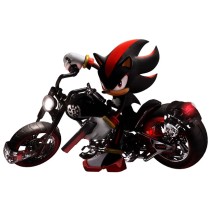 Vinilos y pegatinas videojuego sonic con moto