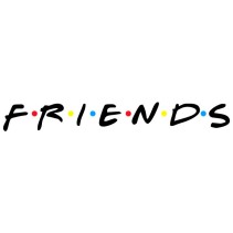 Pegatinas y vinilos netflix logo serie friends
