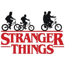 Vinilos y pegatinas series tv stranger things