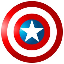 Vinilos decorativos escudo capitán américa