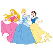 Vinilos y pegatinas princesas disney