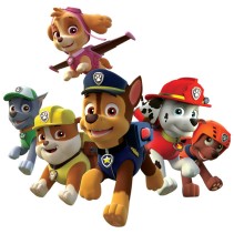 Vinilos y pegatinas personajes de la patrulla canina