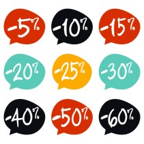 Vinilos precios descuentos escaparates comercios