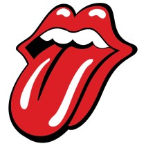 Vinilos logo boca con lengua the rolling stones