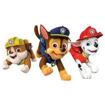 Vinilos rubble chase y marshall la patrulla canina