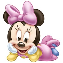 Vinilos y pegatinas infantiles disney baby minnie