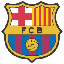 Vinilos fútbol club barcelona escudo