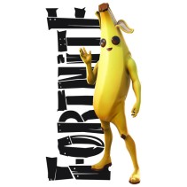 Vinilos y pegatinas banana fortnite