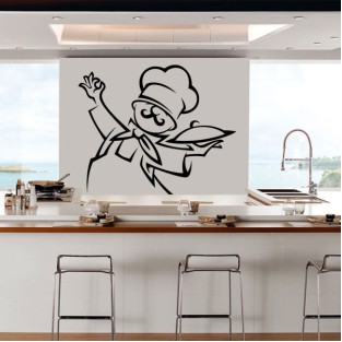 Decorar paredes cocina chef
