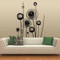 Decorar paredes flores picasso