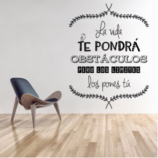 Decorar paredes frases de la vida Decorar paredes frases de la vida