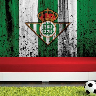 Fotomurales de fútbol escudo real betis balompié