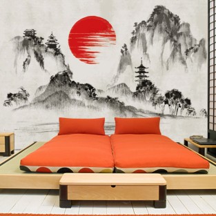 Fotomurales o papel pintado arte japonés