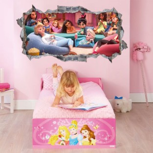 Pegatinas de vinilos 3d disney ralph rompe internet Pegatinas de vinilos 3d disney ralph rompe internet