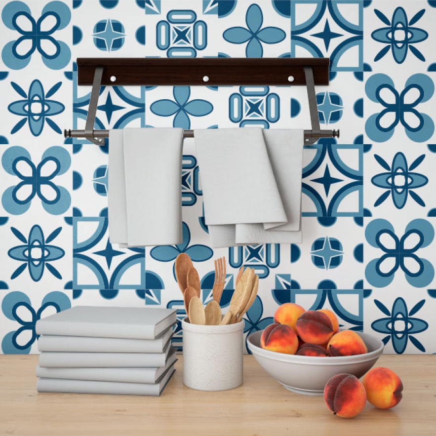 Vinilos o pegatinas azulejos paredes (24 unidades)