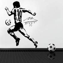 Pegatinas de vinilos fútbol maradona