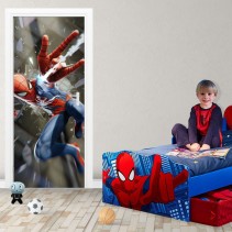 Pegatinas para puertas spiderman