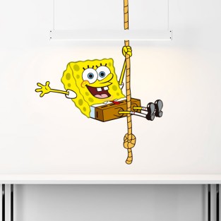 Pegatinas infantiles bob esponja