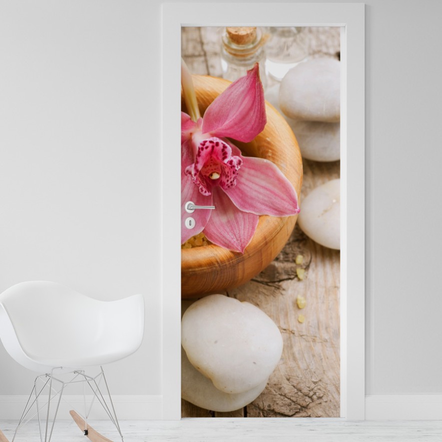 Vinilo para puerta relax