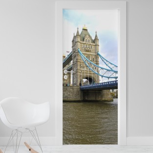 Vinilo para puerta tower bridge Vinilo para puerta tower bridge