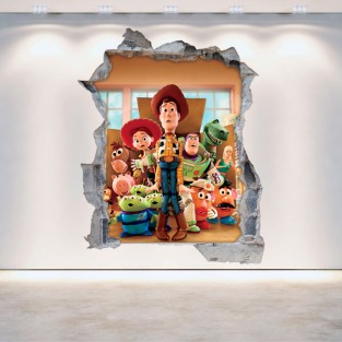 Vinilo infantil toy story 3d Vinilo infantil toy story 3d