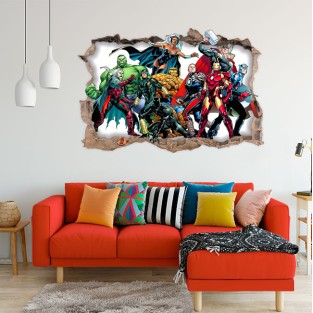 Vinilo 3d marvel Vinilo 3d marvel