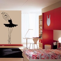 Vinilo decorativo bailarina