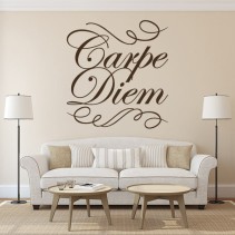 Vinilo decorativo carpe diem