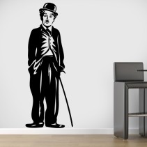 Vinilo decorativo charles chaplin