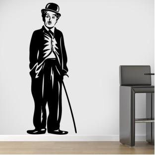 Vinilo decorativo charles chaplin Vinilo decorativo charles chaplin