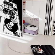 Vinilo decorativo estudio dj