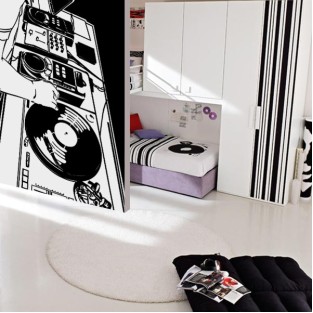 Vinilo decorativo estudio dj Vinilo decorativo estudio dj