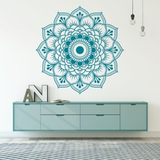 Vinilo decorativo mandala pared