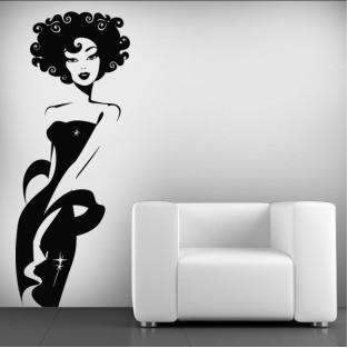 Vinilo decorativo mujer deluxe Vinilo decorativo mujer deluxe