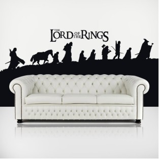 Vinilo decorativo the lord of the rings