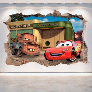 Vinilo disney 3d cars 2 Vinilo disney 3d cars 2