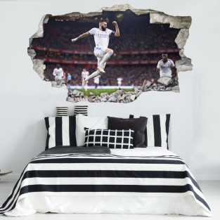 Vinilos 3d karim benzema real madrid Vinilos 3d karim benzema real madrid
