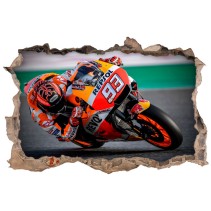 Vinilos 3d marc márquez honda motogp