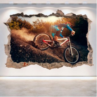 Vinilos 3d mountain bike