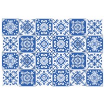 Vinilos decorativos adhesivos azulejos de pared (24 unidades)