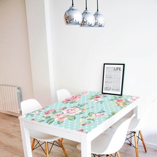 Vinilos adhesivos flores para decorar mesas Vinilos adhesivos flores para decorar mesas