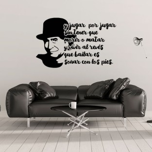 Vinilos adhesivos frase joaquín sabina