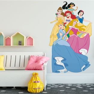 Vinilos adhesivos princesas de disney