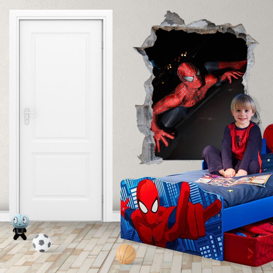 Vinilos adhesivos y pegatinas 3d spiderman