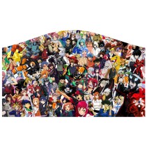Vinilos decorativos cabeceros para camas personajes anime