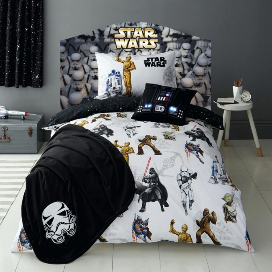 Vinilos decorativos de cabeceros camas star wars