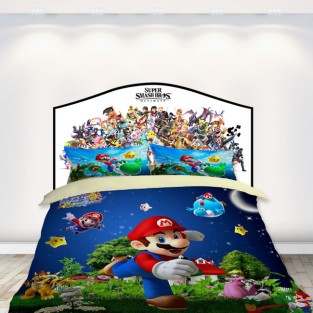 Vinilos decorativos  super smash bros para cabeceros camas